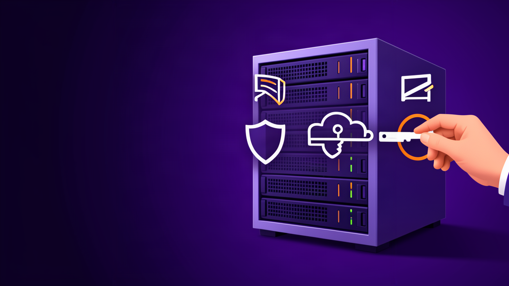 Servidor VPS Linux protegido por controles de acesso SSH, firewall e atualizações de segurança.