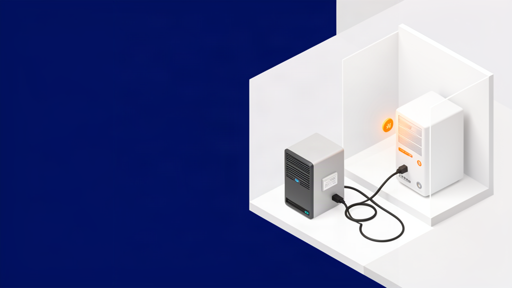 Ensaio de restauração de backup em ambiente isolado, com servidores separados da rede de produção.